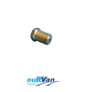 Brass Gas Adapter No62 - 1/4m bsp X 1/4if Unf Union  1/4m/bs
