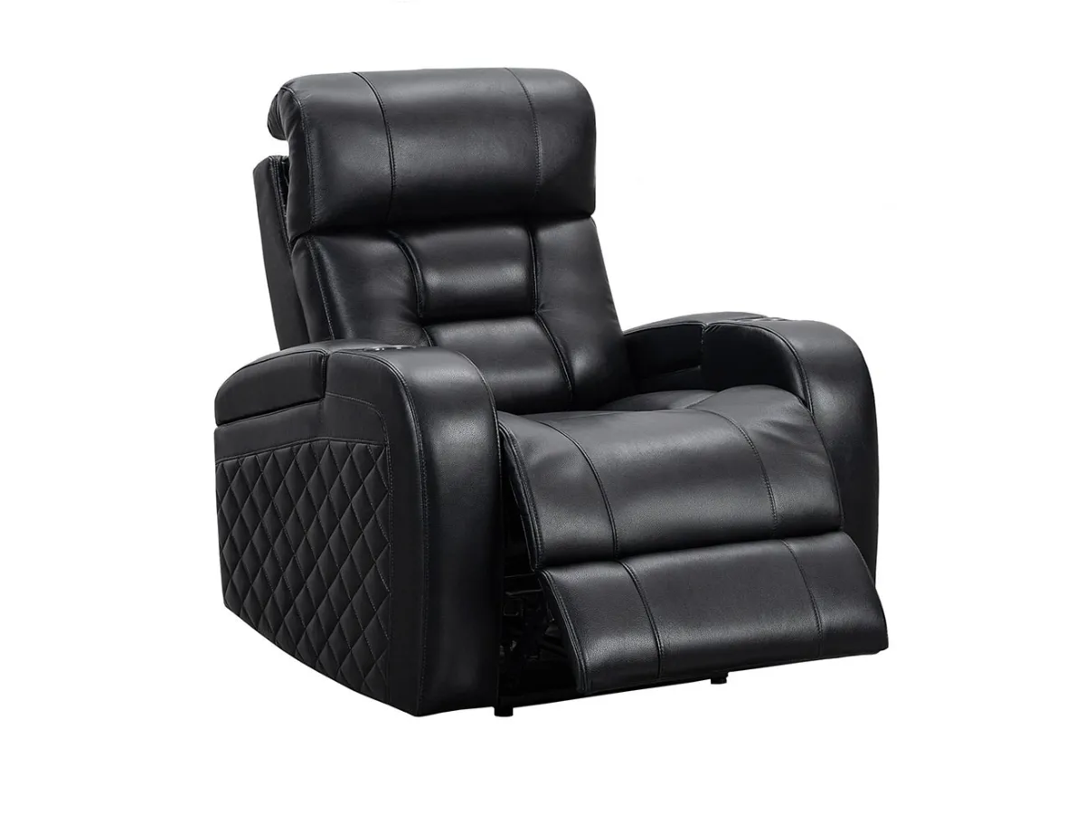 Bronston® Leather Theater Power Recliner with Power Headrest