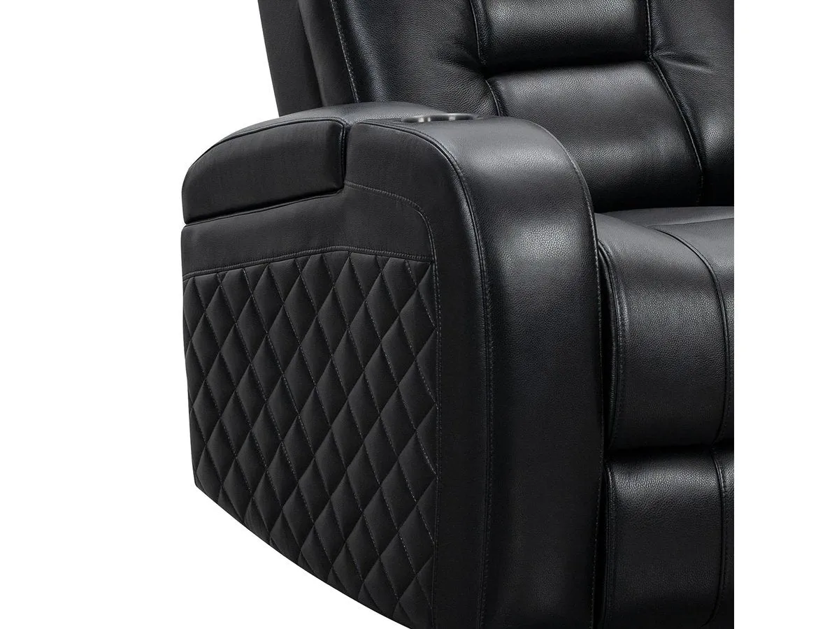 Bronston® Leather Theater Power Recliner with Power Headrest