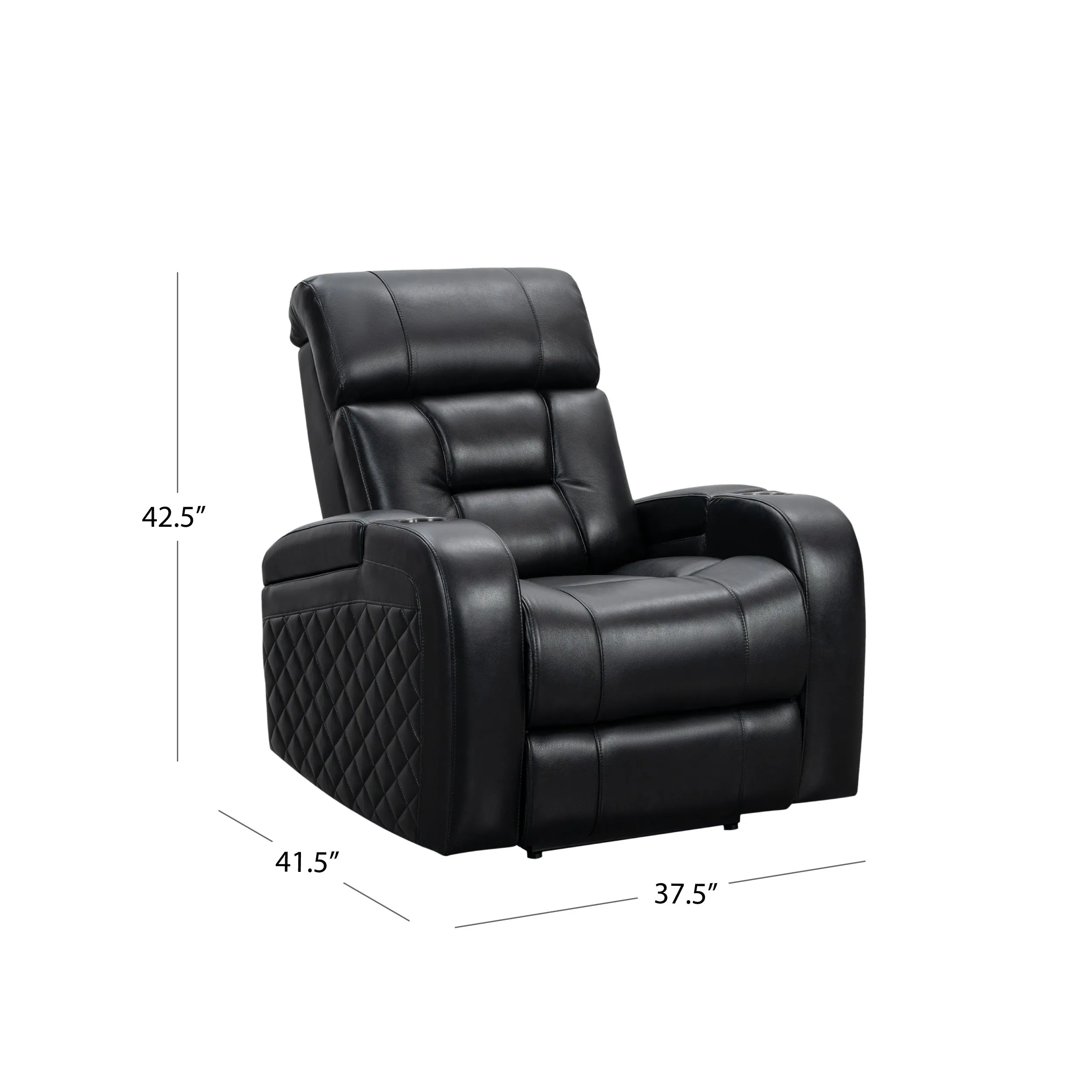 Bronston® Leather Theater Power Recliner with Power Headrest