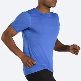 Brooks | Distance Short Sleeve | Men's | Heather Bluetiful Brooks | Distance Short Sleeve | Men's | Heather Bluetiful