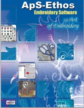 Brother ApS-Ethos Artisan Plus Art of Embroidery Lettering Editing & Digitizing Software