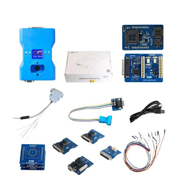 CGDI - CG Pro 9S12 - Freescale Programmer -  All Adapters - BMW - Mercedes - Land Rover - Porsche - Full Version