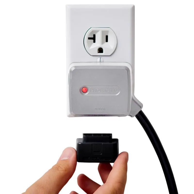 Charg SurgeSwap 6 ft. L 1 outlets Adapter Cords Black 1000 J