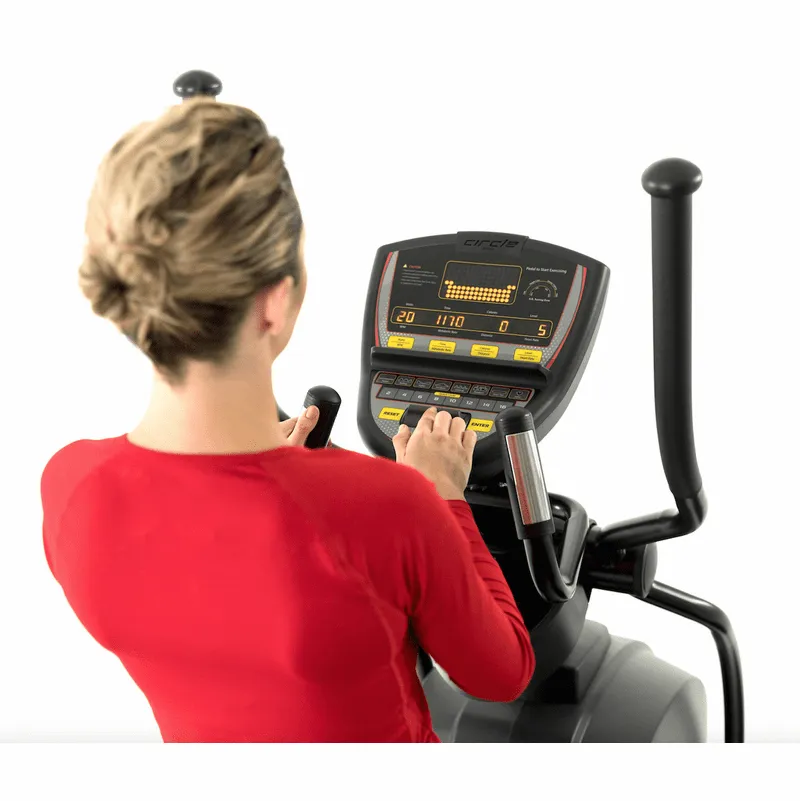 Circle Fitness E6 LED Light Commercial Elliptical