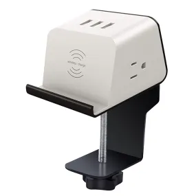 Clamp-on Wireless Charger Power Station
