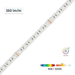 CRI-MAX™ CRI 95  4-in-1 RGBW LED Flexible Strip 3200K - 60 LEDs/m- 5m/Reel