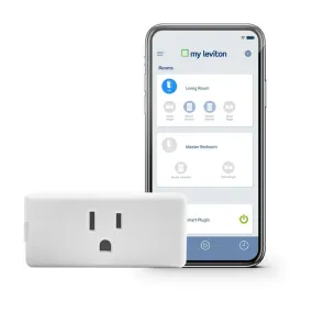 Decora Smart Wi-Fi Mini Plug-In Single Outlet, No Hub Required, Works with Alexa and Google Assistant, White