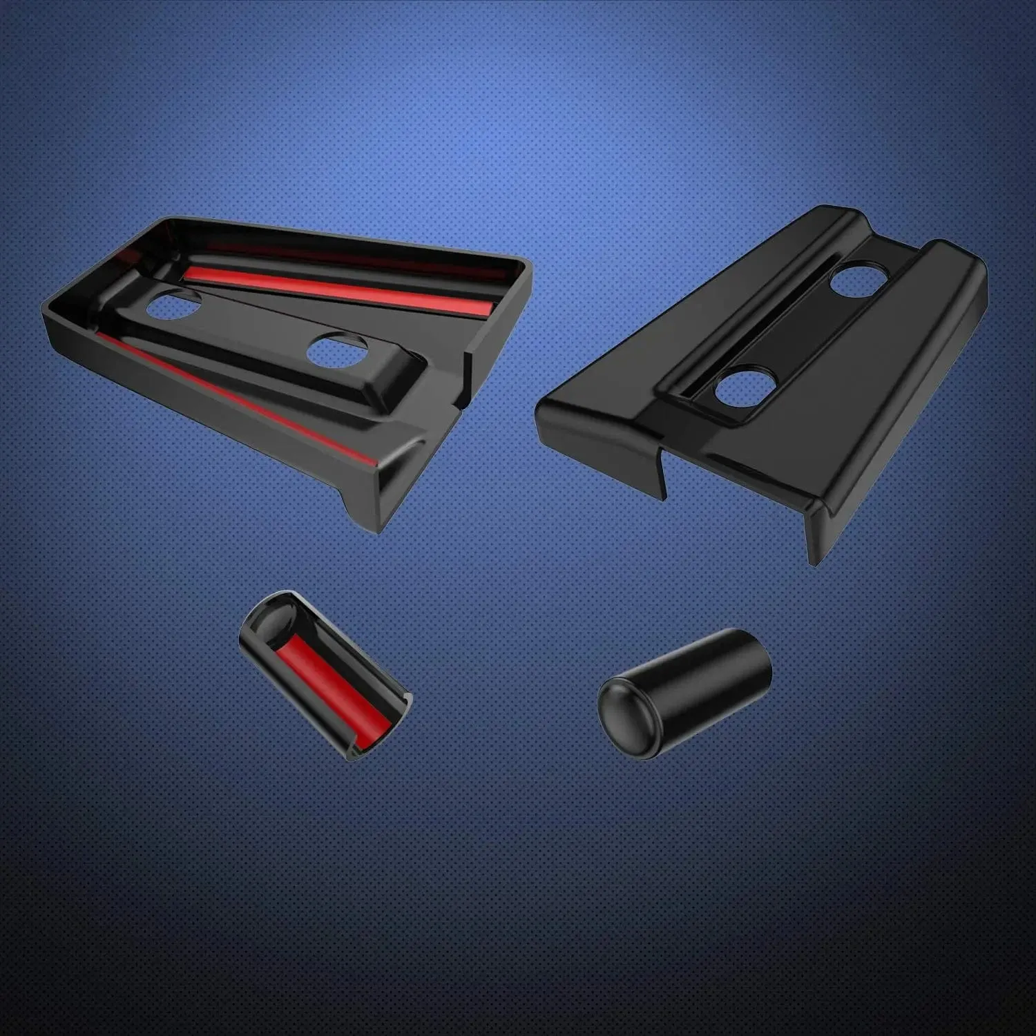 Door Hinge Cover For 2007-2017 Jeep Wrangler Unlimited 4Door (8 Pcs)