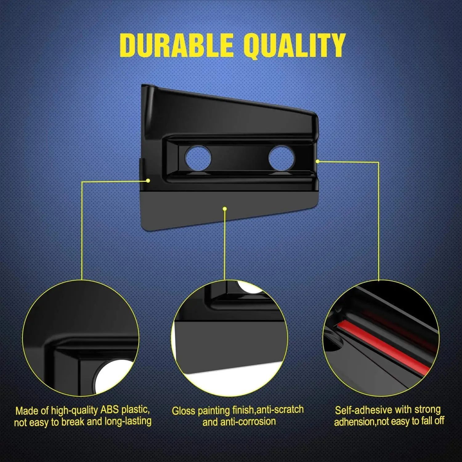 Door Hinge Cover For 2007-2017 Jeep Wrangler Unlimited 4Door (8 Pcs)