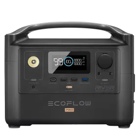 Ecoflow 720Wh 600w Portable Power Station for Loadshedding with Double 3pin Lead