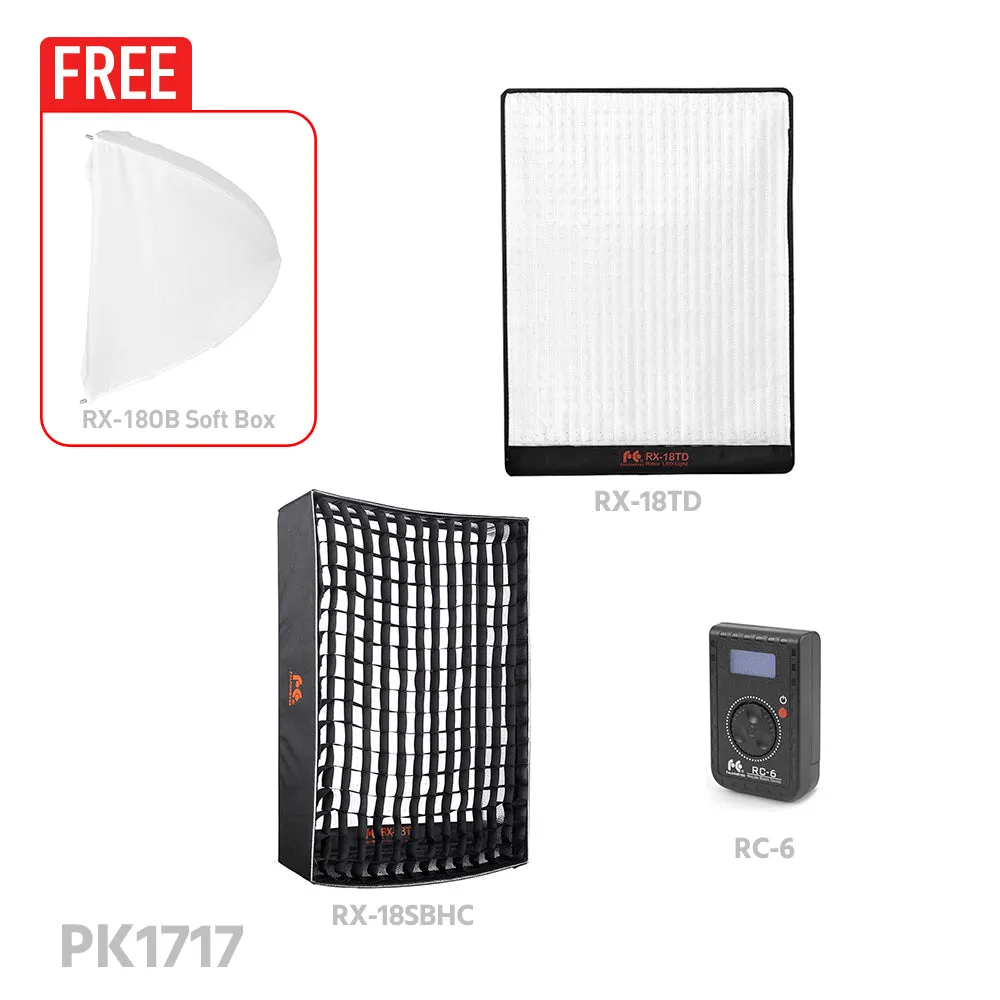 FalconEyes RX-18TD 100W Bi-Color Roll-Flex Flexible LED Panel