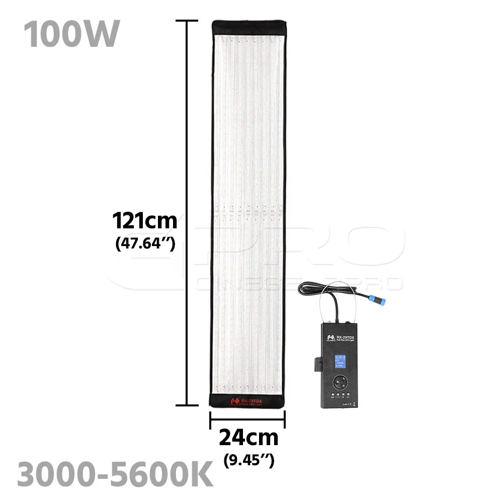 FalconEyes RX-29TDX 9FX 100W Bi-Color Roll-Flex Flexible LED Panel