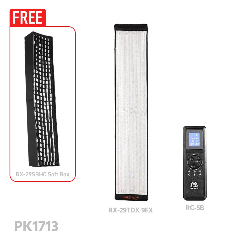 FalconEyes RX-29TDX 9FX 100W Bi-Color Roll-Flex Flexible LED Panel
