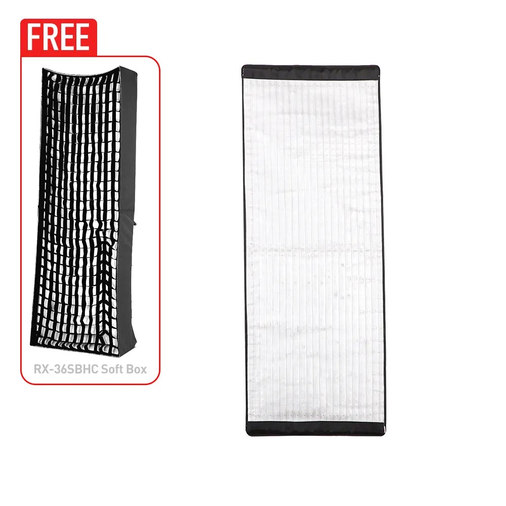 FalconEyes RX-36TDX 250W Bi-Color Roll-Flex Flexible LED Panel