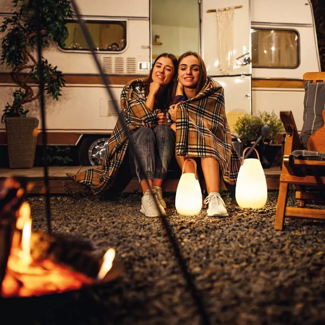 FH Lighting Ruby Outdoor LED Table Lamp - White