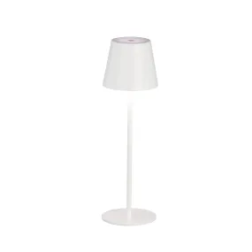 FH Lighting Viletto Outdoor LED Table Lamp - Sand White
