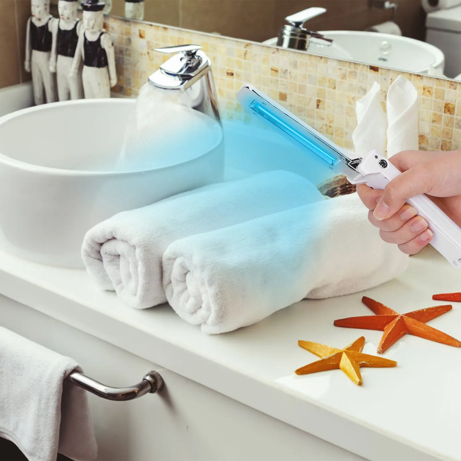 Foldable UV Sanitizer Light Sterilizer Wand