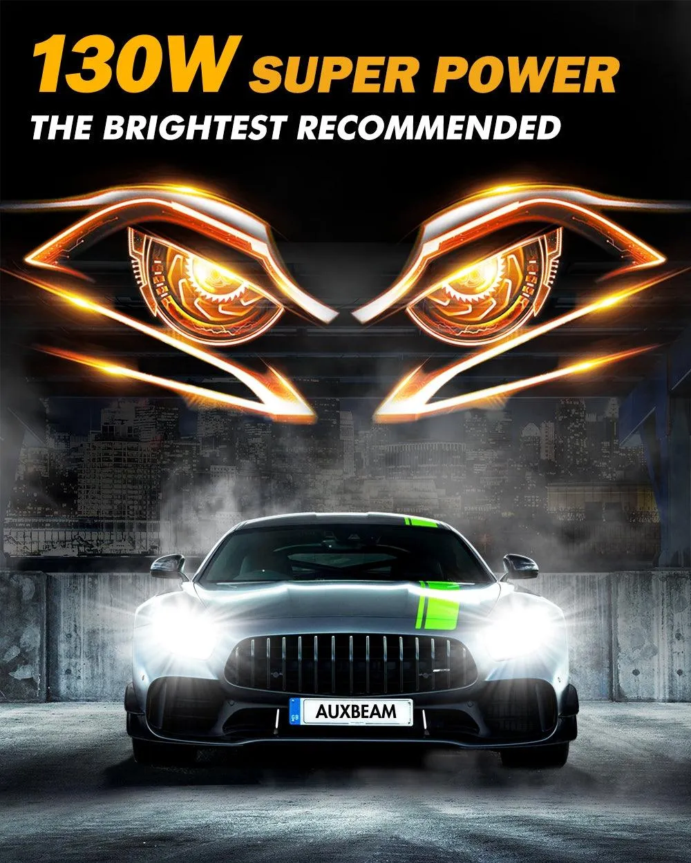 For 2007-2009 Volkswagen Rabbit H7 LED Headlight Bulbs