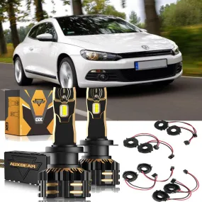 For 2008-2014 Volkswagen Scirocco 3 H7 LED Headlight Bulbs