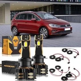 For 2017-2020 Volkswagen Golf Sportsvan Facelift H7 LED Headlight Bulbs