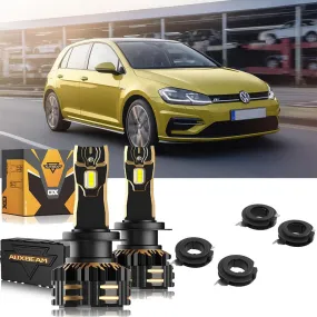 For 2017 Volkswagen Golf 7 (5G) Facelift H7 LED Headlight Bulbs