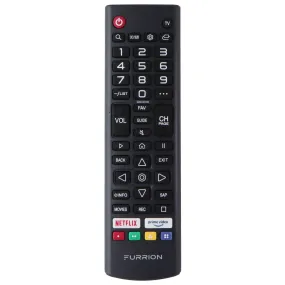 Furrion HR-B203 Remote Control with Dedicated Netflix and Prime Video Buttons - Gray - Enhanced Features for Ultimate Streaming Experience