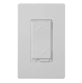 Globe Electric 50023 WiFi Smart Dimmer Switch, White, 600 watts