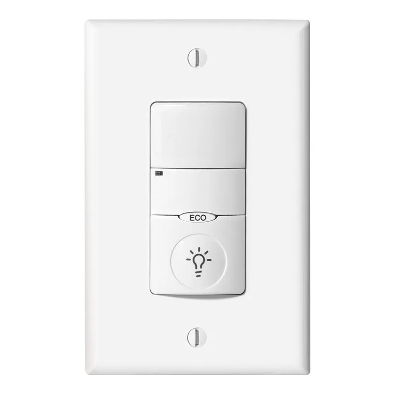 Greengate ONW-P NeoSwitch PIR/Single Level Wall Switch Sensor - Ground Required