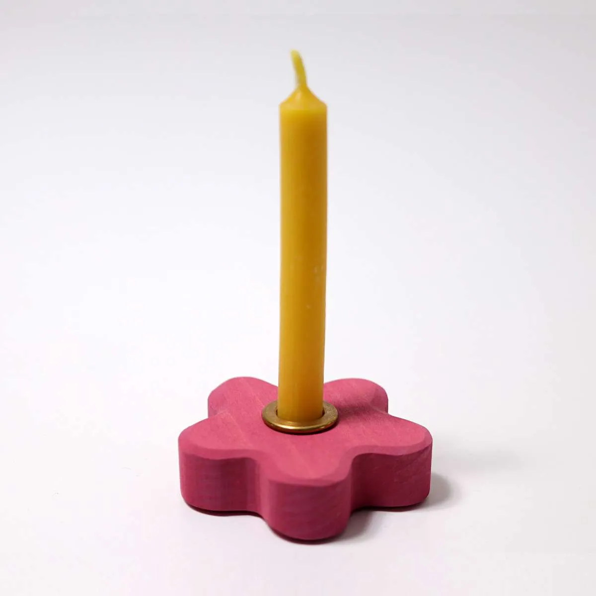Grimm’s Candle Holder Pink Flower