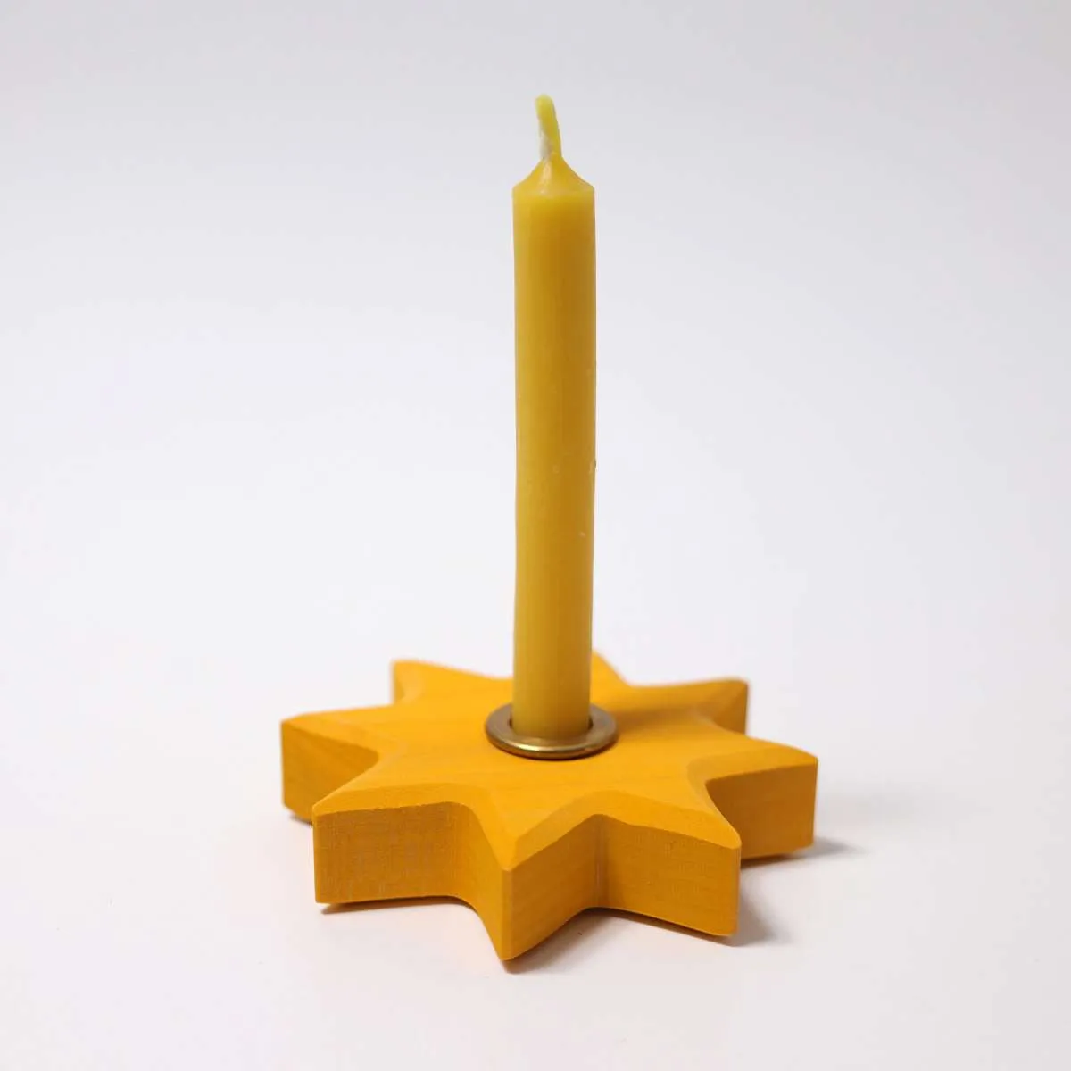 Grimm’s Candle Holder Yellow Star