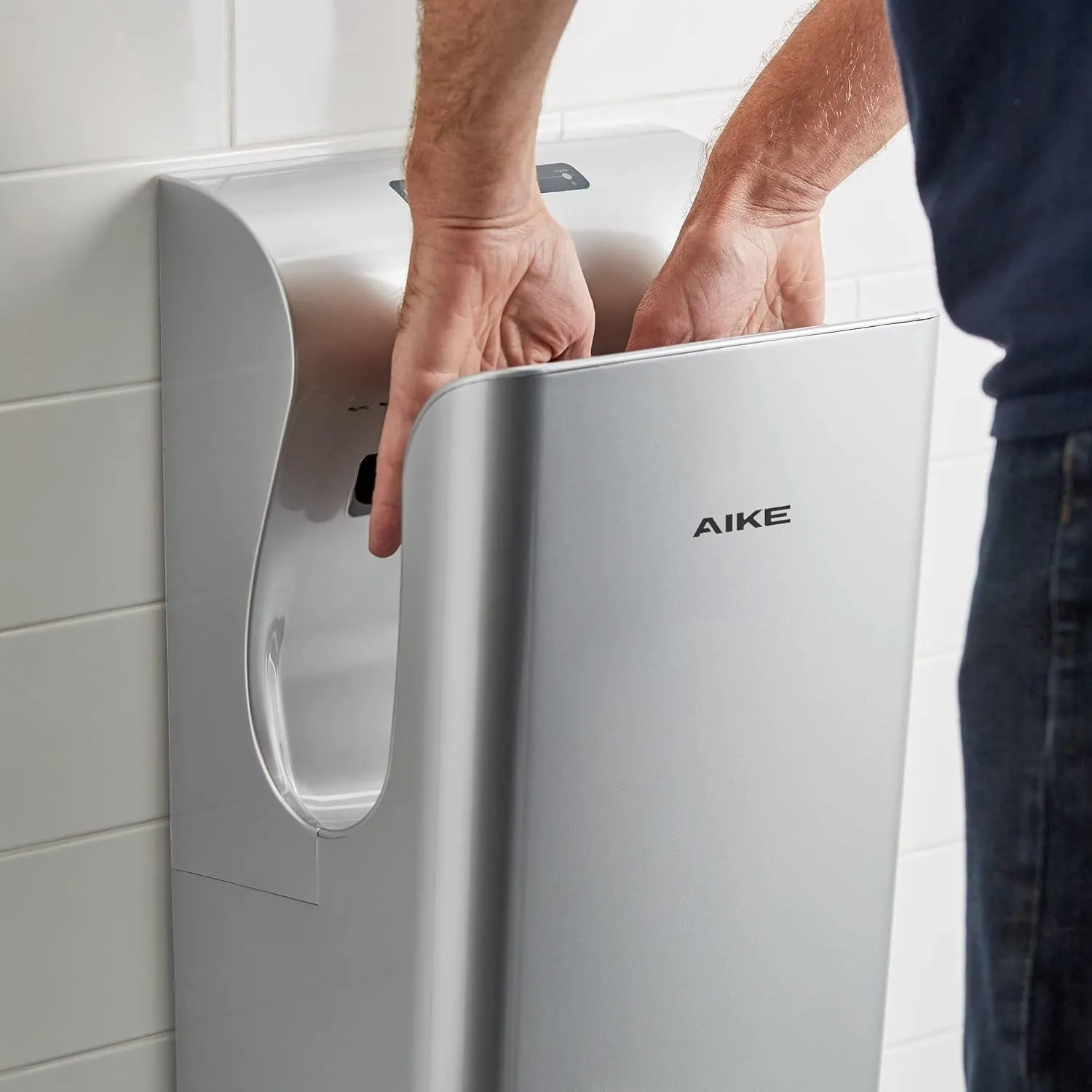 Hand Dryer Automatic Commercial - AK2030 Commercial Hand Dryer with HEPA Filter Silver 1850W 110V