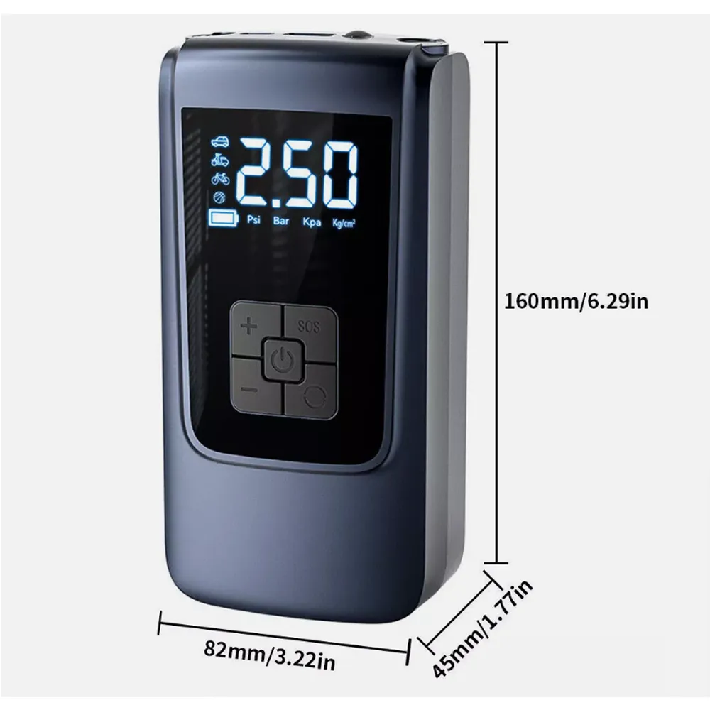 High Pressure Wireless Automate Car Air Pump Jn-010