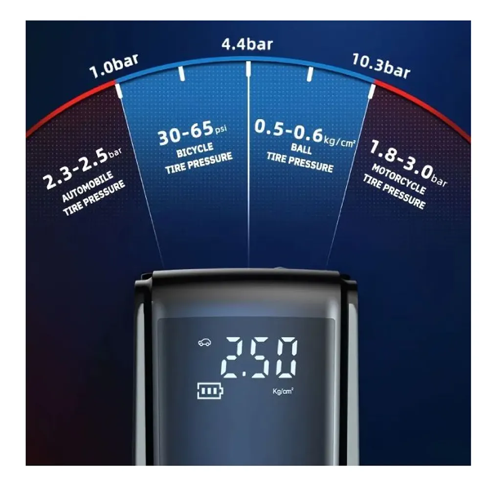 High Pressure Wireless Automate Car Air Pump Jn-010