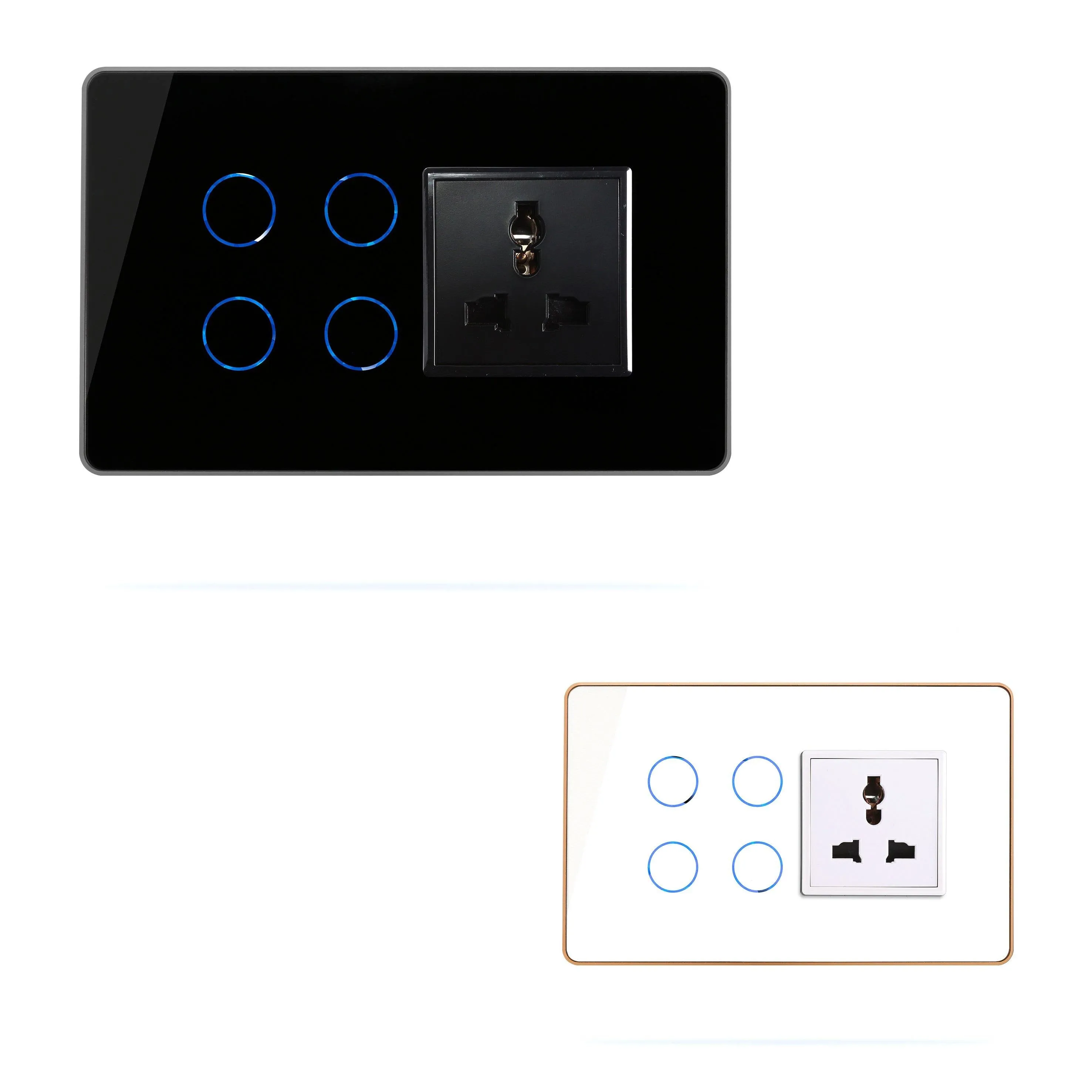 HOGAR SMART 4 1 TOUCH SWITCH PANELS WITH BUILT-IN AUTOMATION