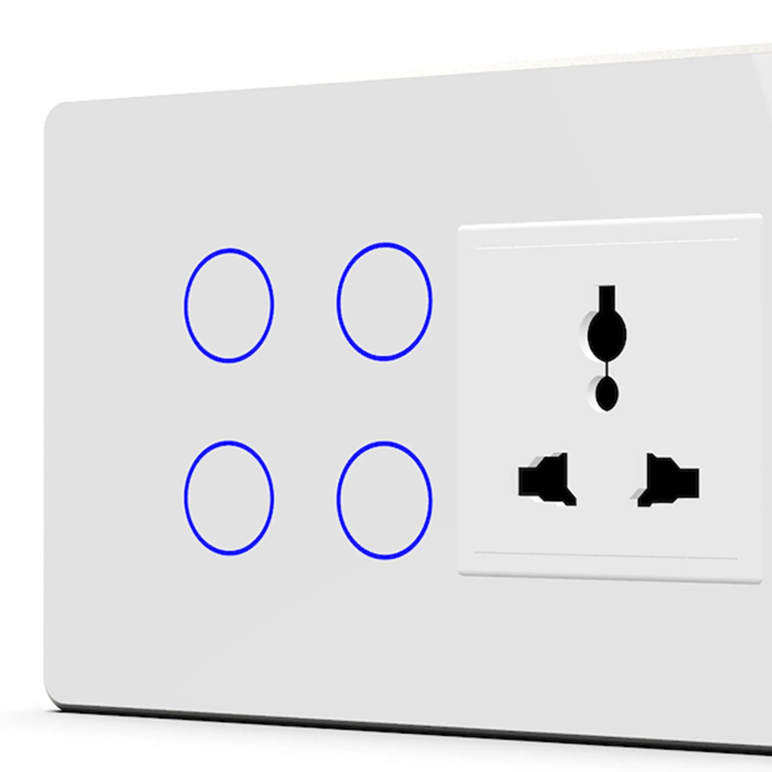HOGAR SMART 4 1 TOUCH SWITCH PANELS WITH BUILT-IN AUTOMATION