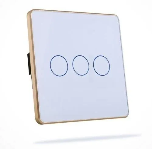 HOGAR SMART THREE TOUCH SWITCH PANLES WITH BUILT-IN AUTOMATION