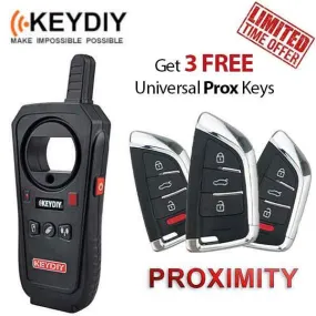 KEYDIY -  KD X2 Remote Maker / Cloning Tool w/ 3 FREE Universal PROX Keys - LIMITED OFFER
