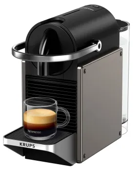Krups Pixie Coffee Machine | Titanium