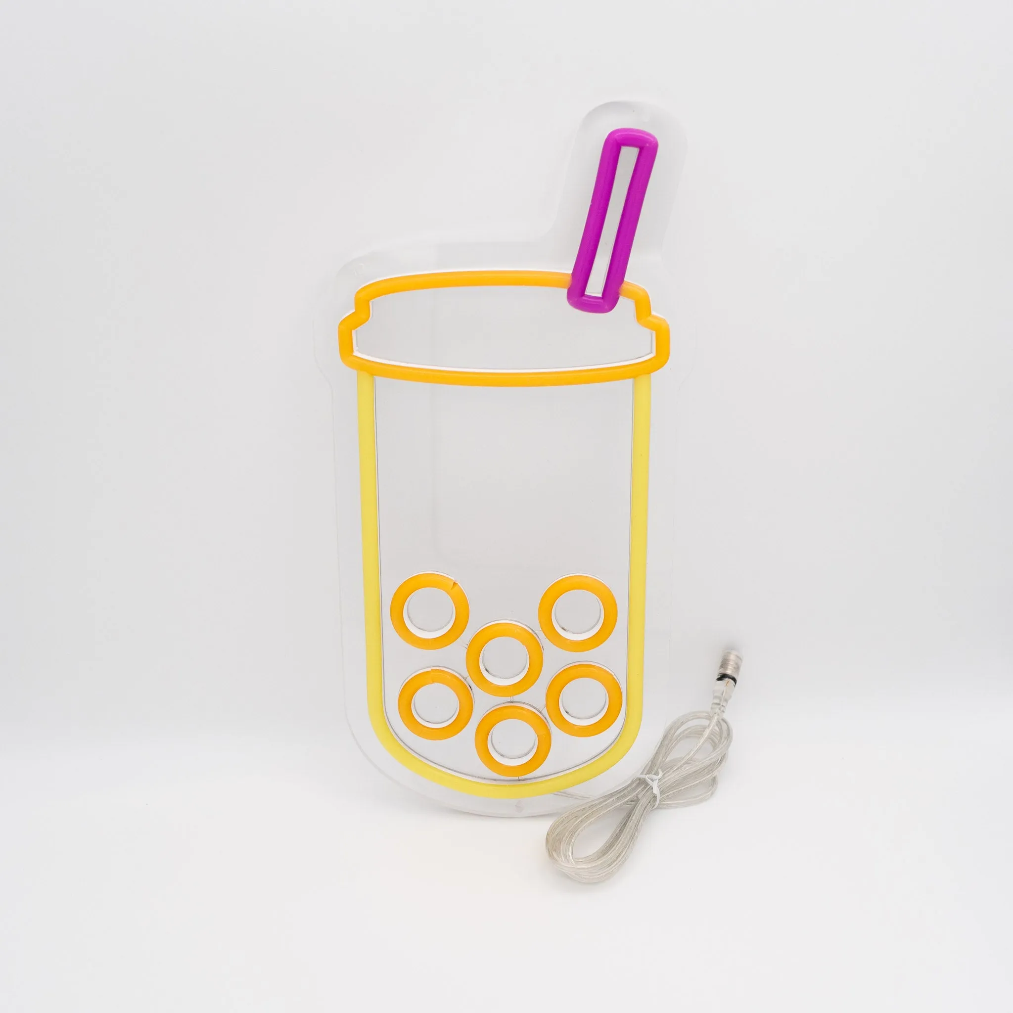 LED Neon Boba Cup