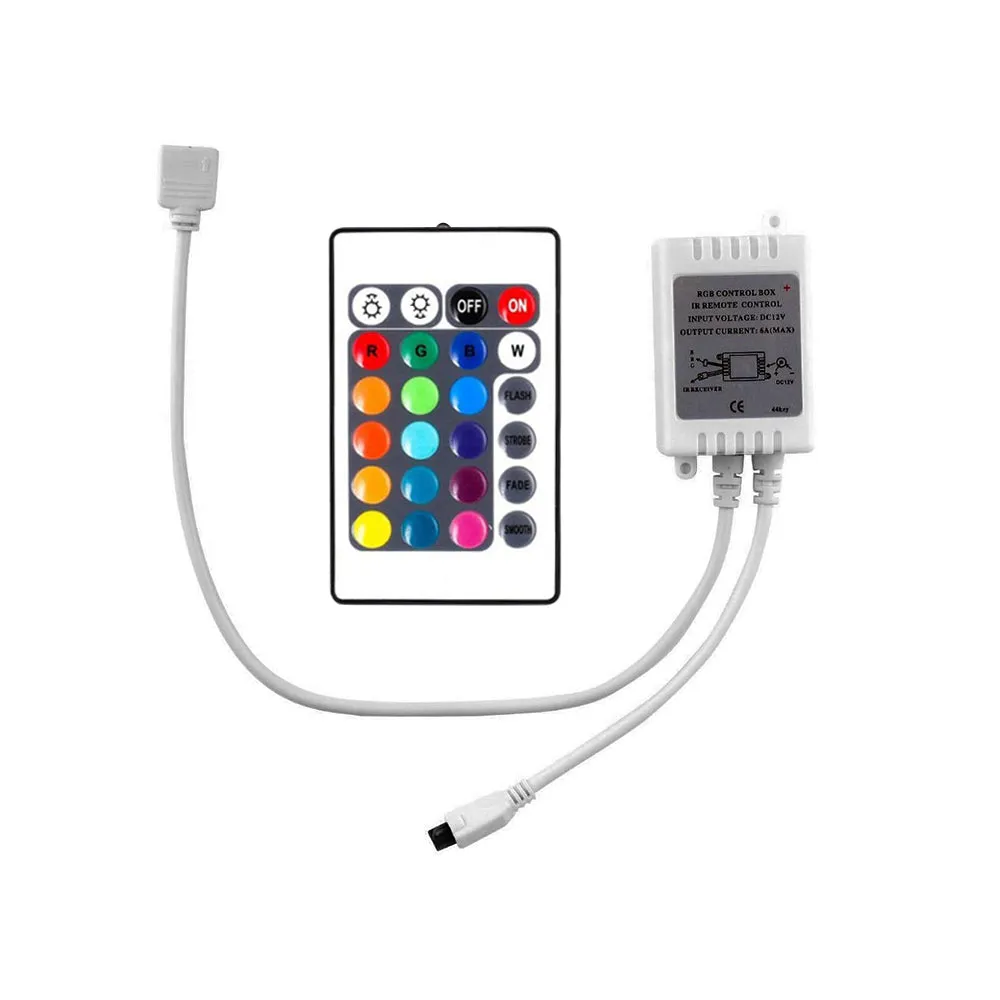 LED RGB Infrared Controller with Remote 24-Keys