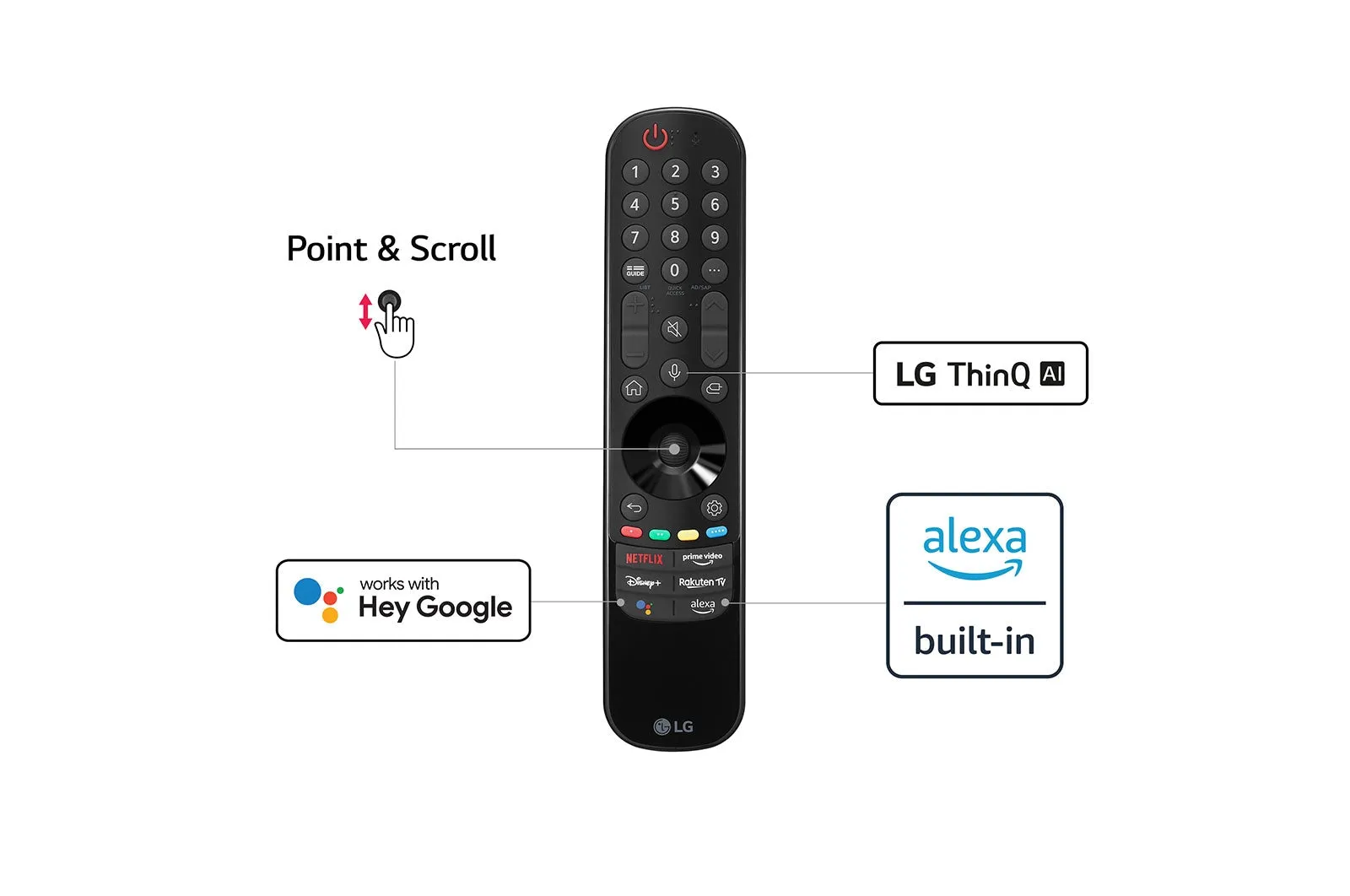 LG 55QNED816QA.AEK 55" QNED 4K Smart TV