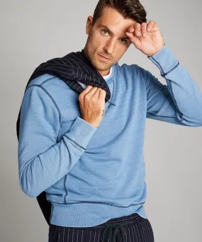Light Indigo Crew Sweatshirt
