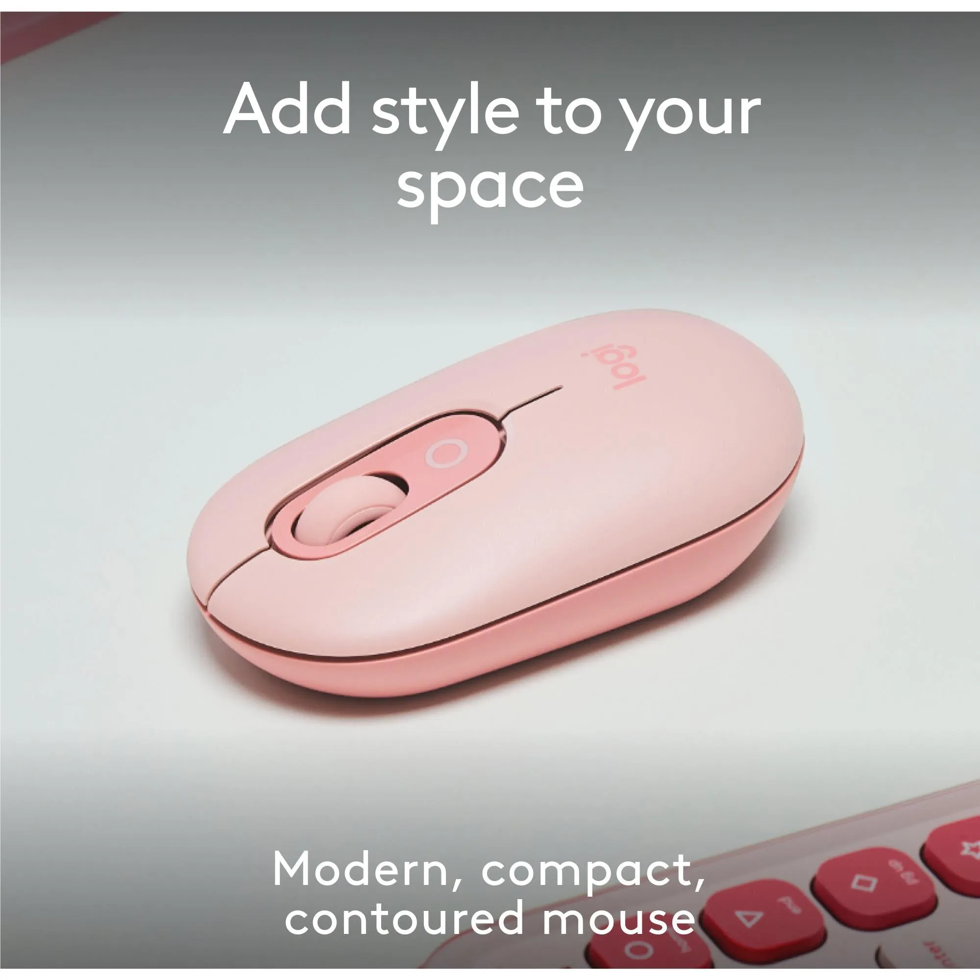 Logitech POP Mouse (Rose)