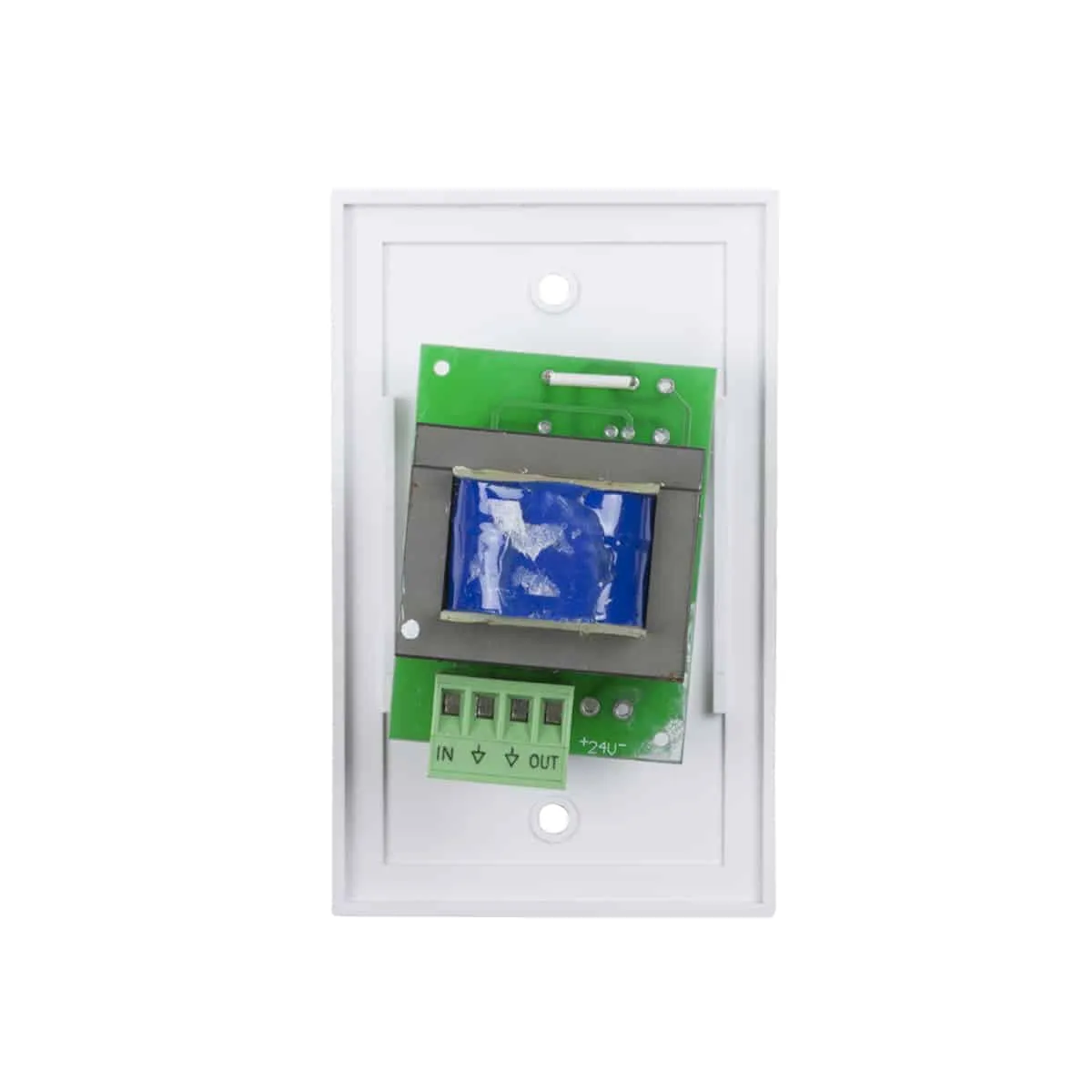 Lowell 100LVC-SW Mono Volume Control with 1-Gang Standard Wall Plate (White)