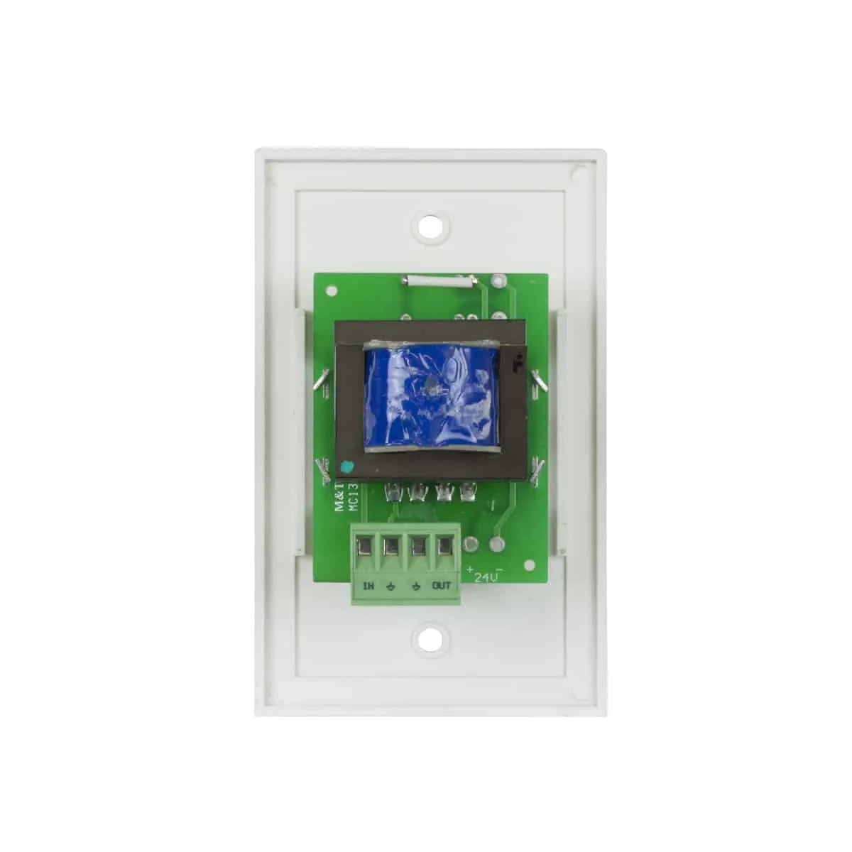 Lowell 25LVC-SW Mono Volume Control with 1-Gang Standard Wall Plate (White)