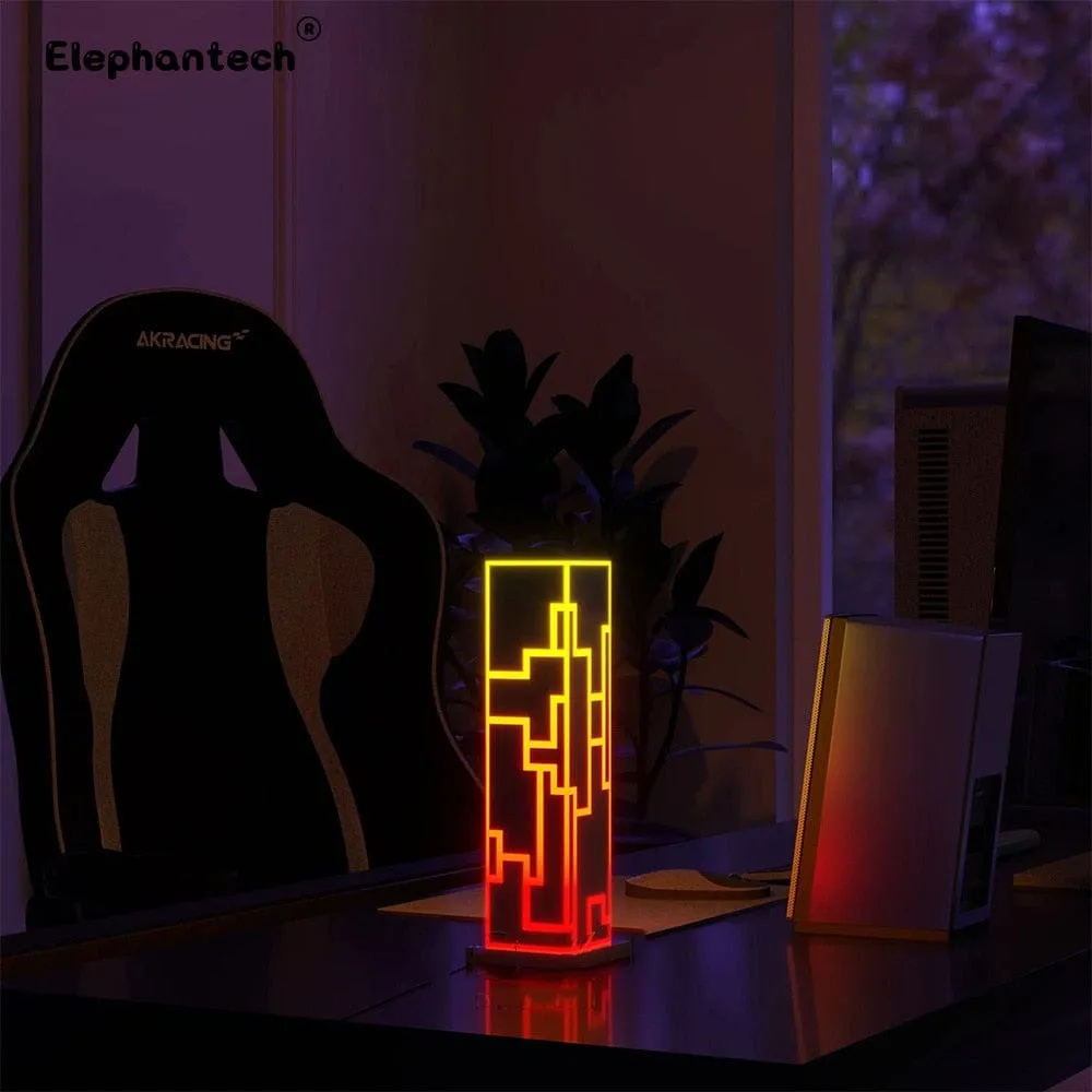 LuxeGlow 3D Ambient Cube Night Light - Illuminate Your Space with Serenity