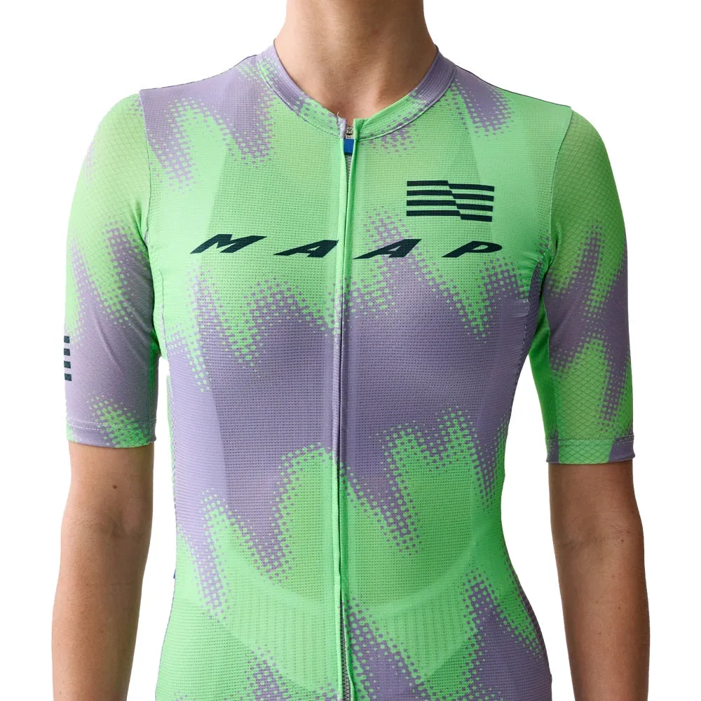 MAAP x Lifeplus Wahoo Team Pro Air Women Jersey 2.0 - Purple Ash/Aqua Green
