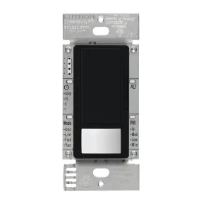 Maestro 120-277V Occupancy/Vacancy Motion Sensor Switch with 0-10V Dimmer PIR, 3-Way/Multi-Location, Black