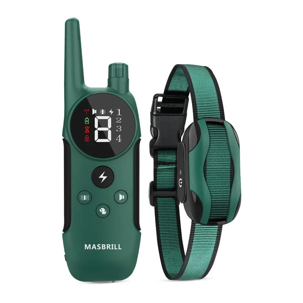 MASBRILL Electric Dog Training Collar 2000ft -912